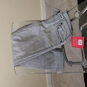 True religion jeans 32 worn cement with black stich